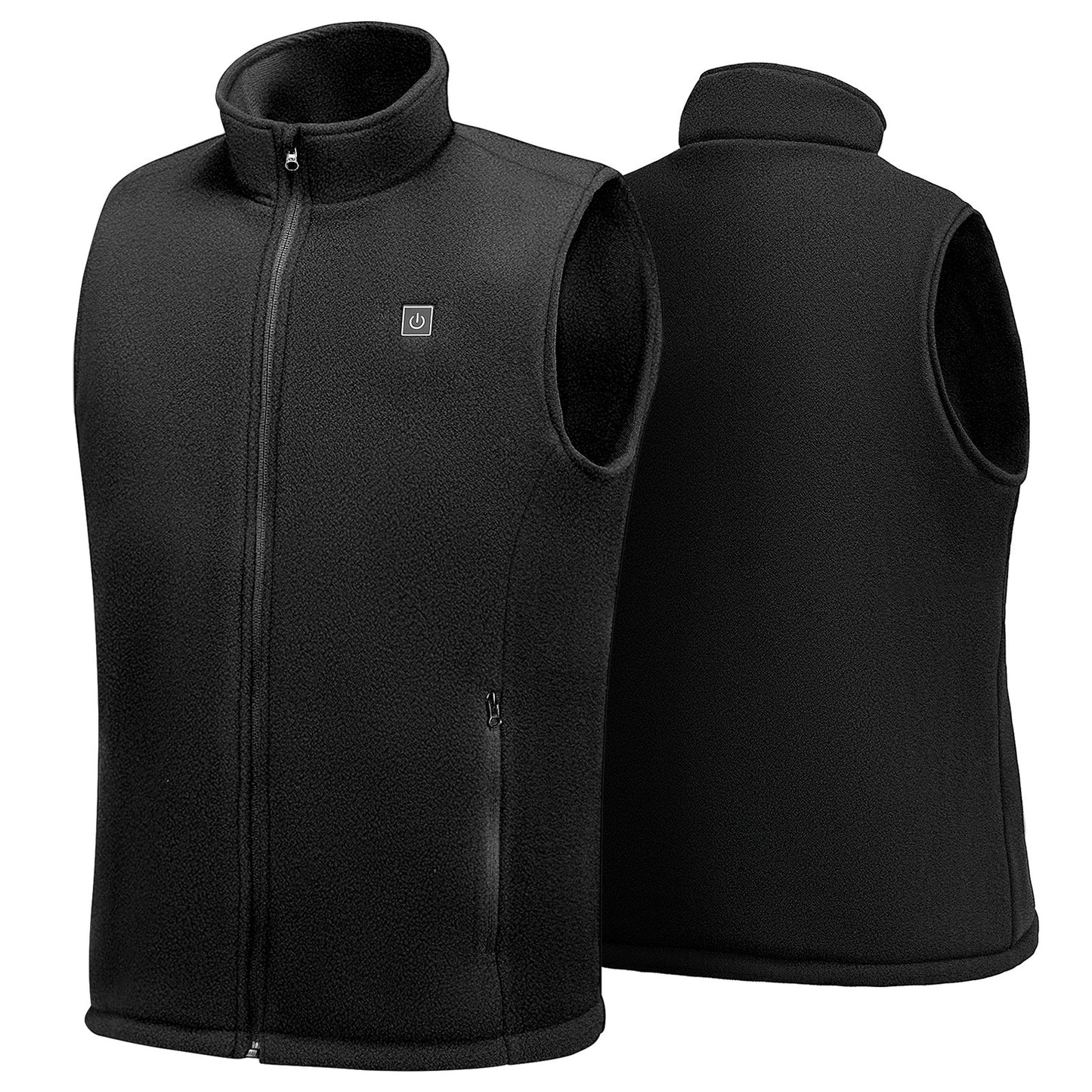 Heated Vest, Men Electric Heating Vest With 16000 MAh Battery Pack, 6 Heating Zones Lightweight Rechargeable Winter-Vest With 3 Levels, For Outdoor Hiking Camping Fishing Skiing, Size L